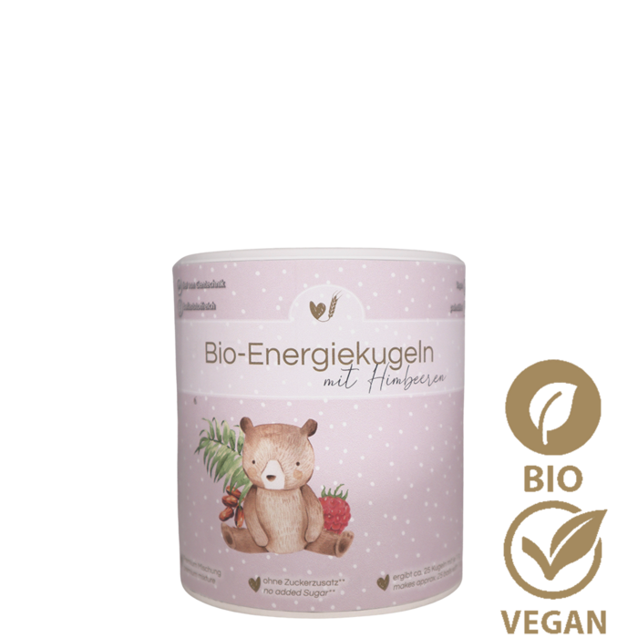 Bio Mischung Energiekugel Kids Himbeere