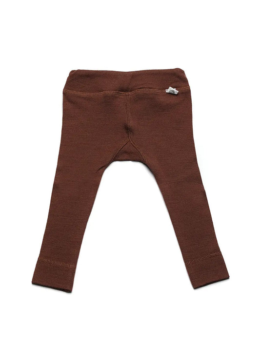 Lille Barn | Merino Leggins cinnamon