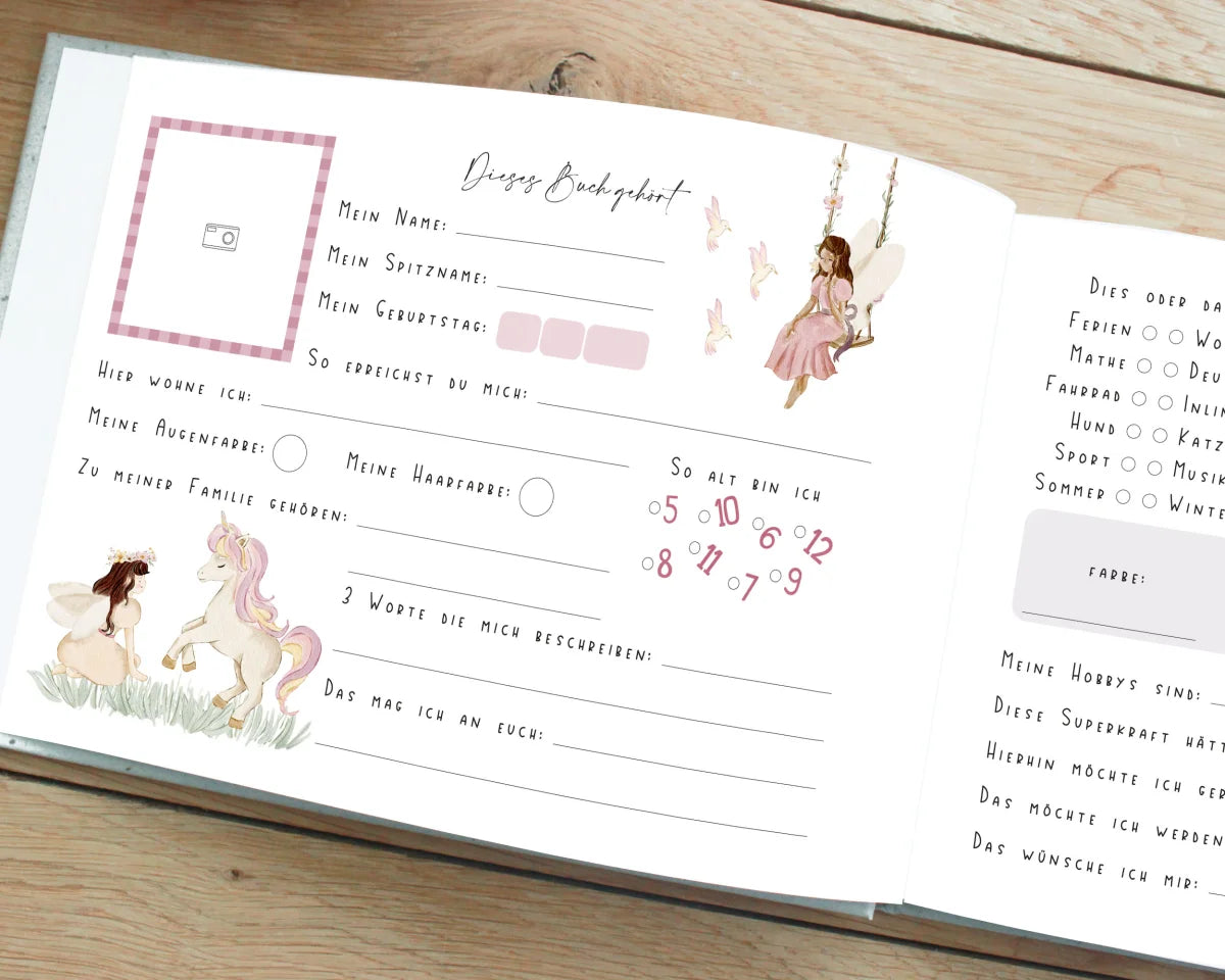 Heeaven | Freundebuch Feen