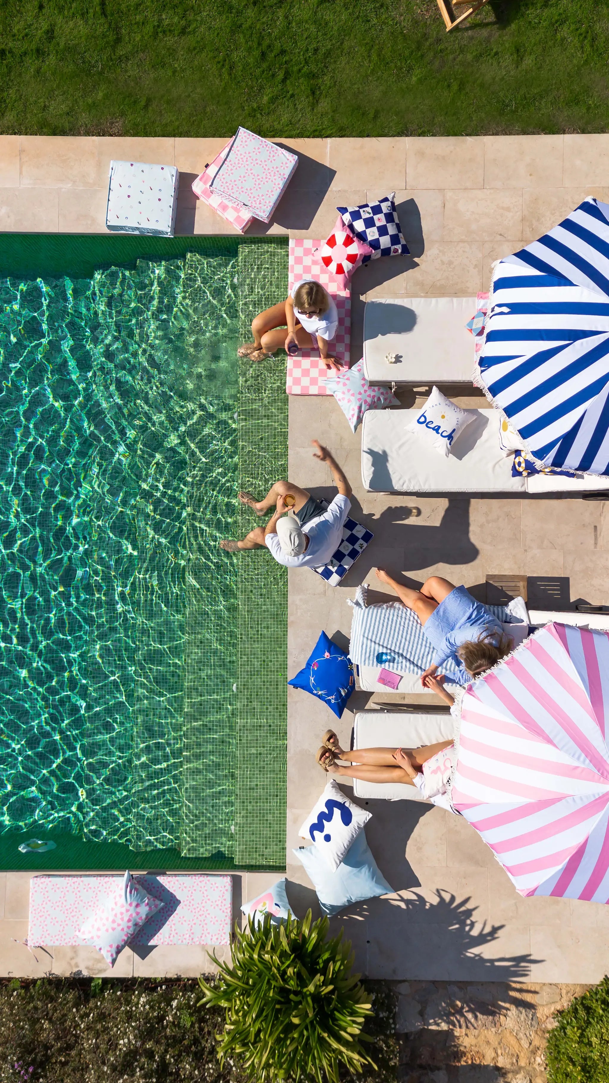 Textilwerk | Outdoor Kissen take me to the Beach