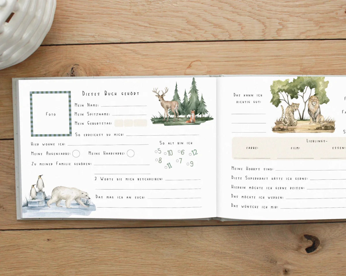 Heeaven | Freundebuch für Kinder