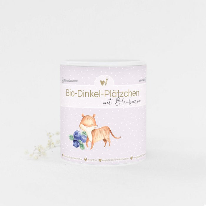 Bio Mischung Dinkel Plätzchen Kids Blaubeere