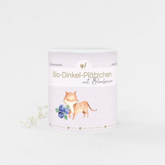 Bio Mischung Dinkel Plätzchen Kids Blaubeere
