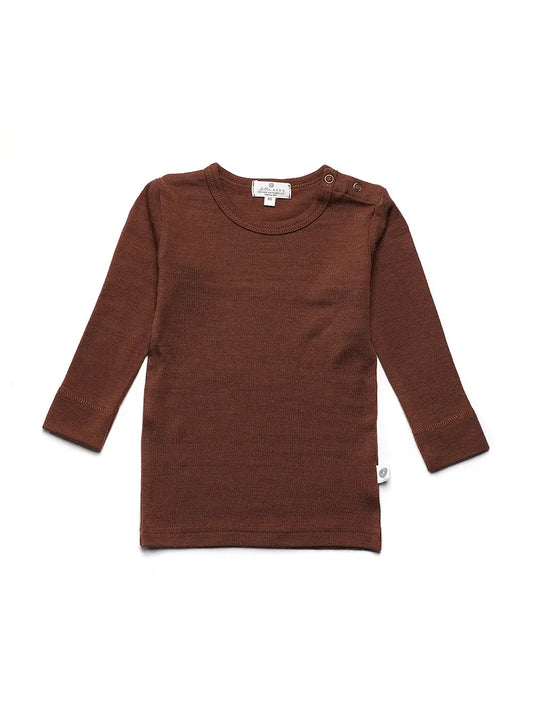 Lille Barn | Merino Shirt cinnamon