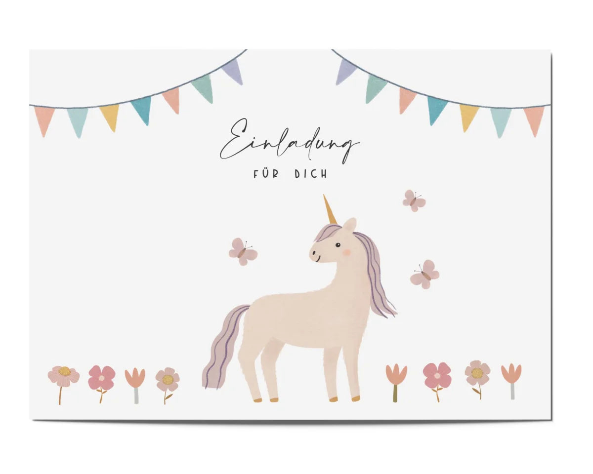 Heeaven | Einladungskarte Kindergeburtstag