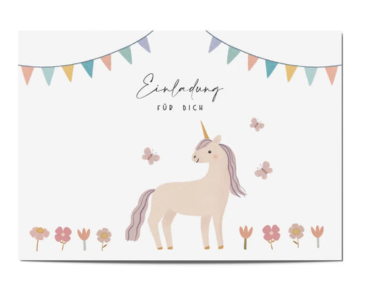 Heeaven | Einladungskarte Kindergeburtstag