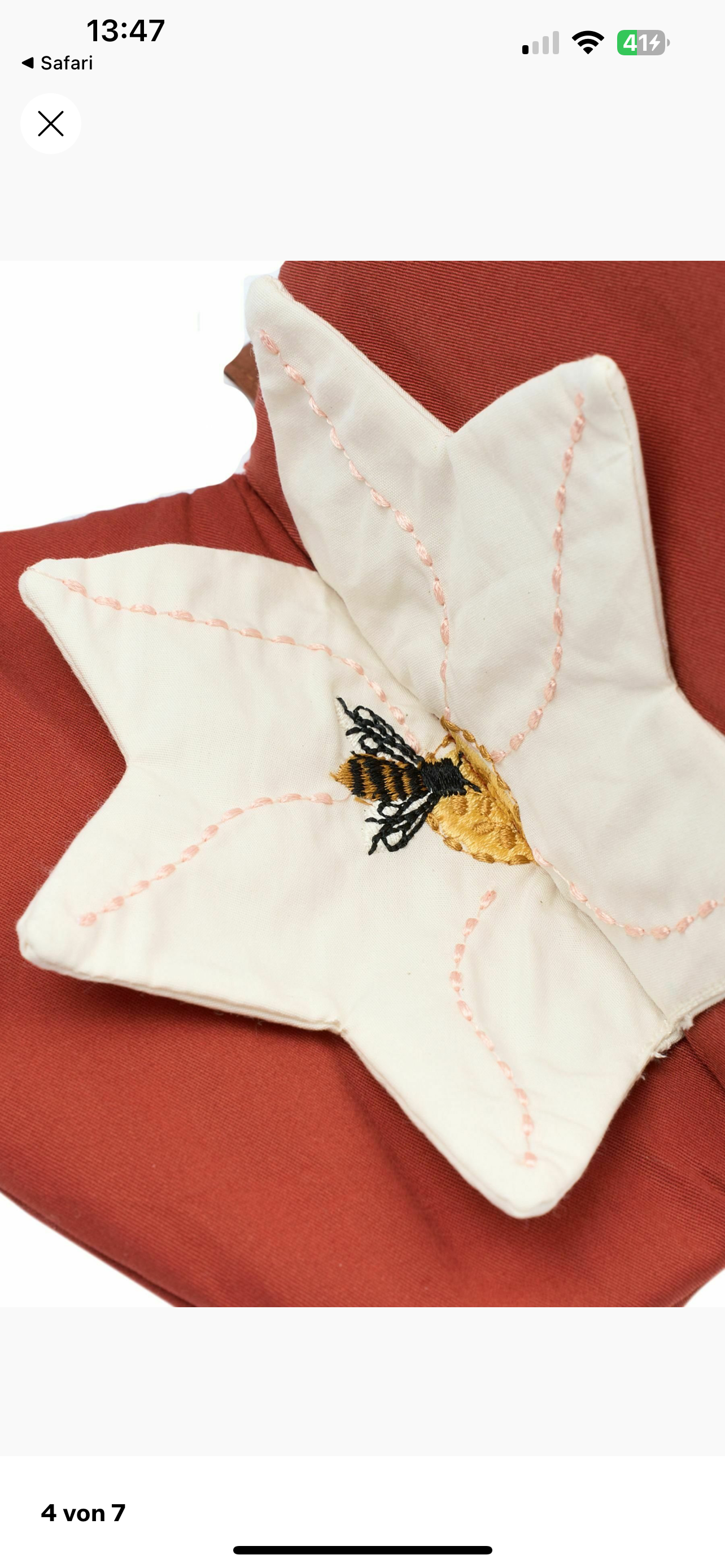 Fabelab | Fabric Book red Apple