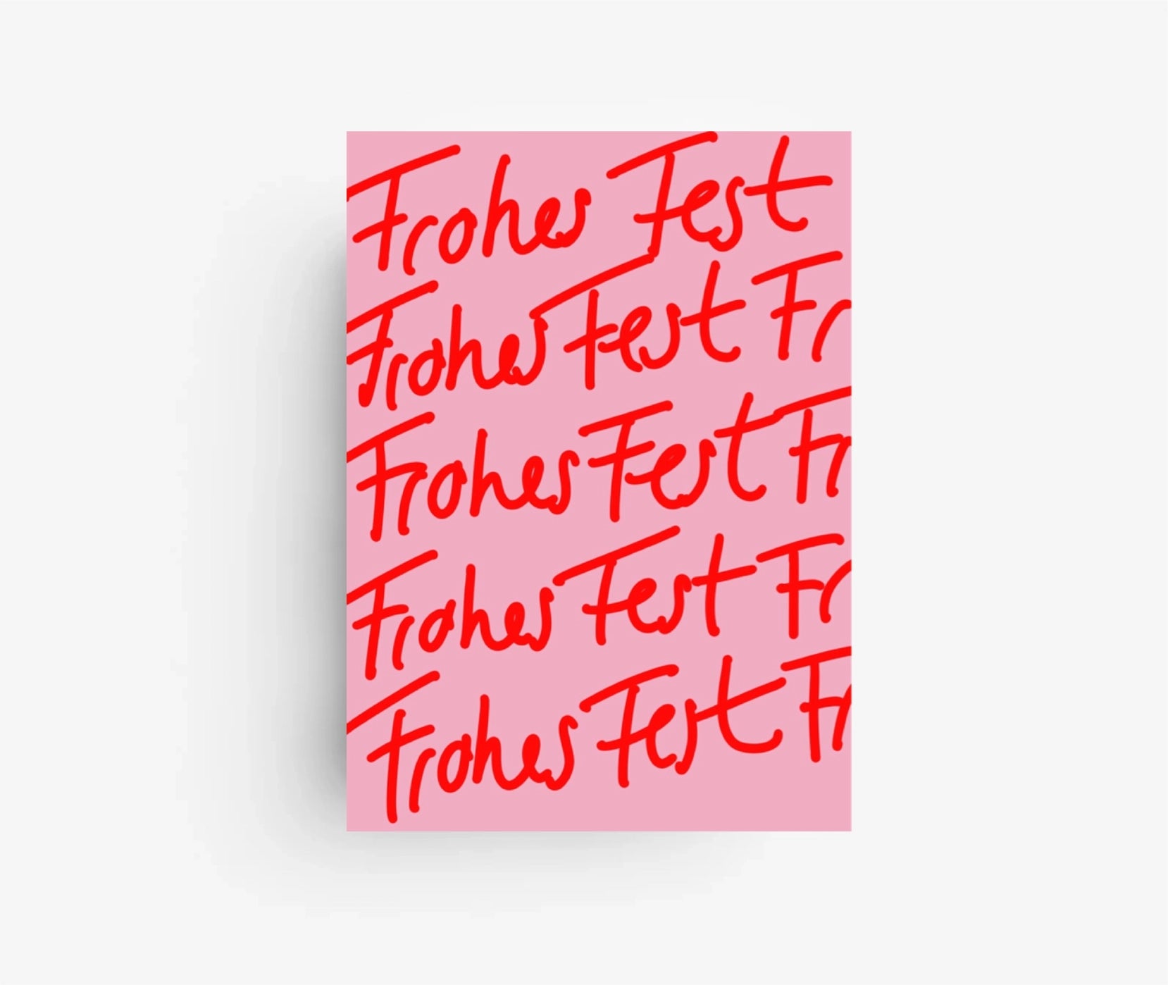 Ute Arnold | Postkarte Frohes Fest