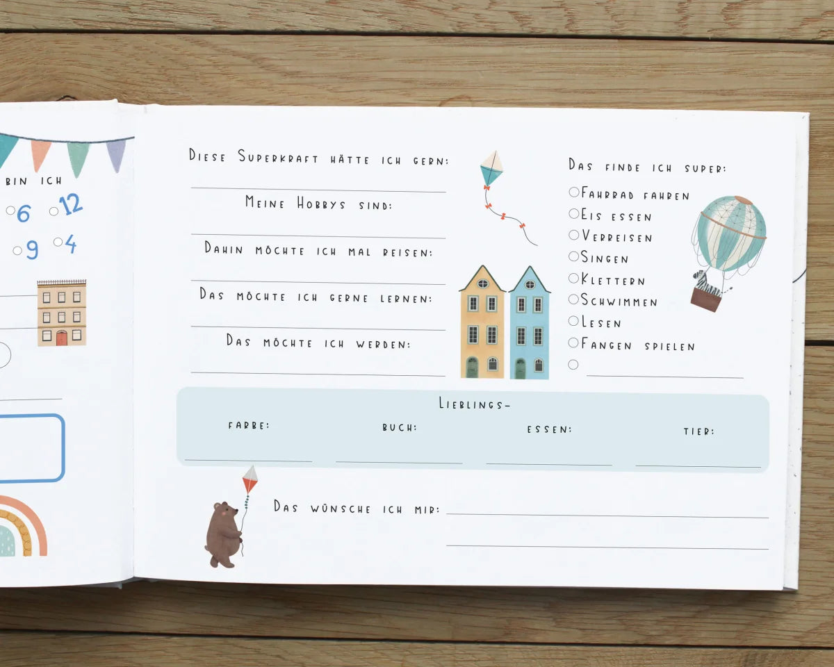 Heeaven | Freundebuch für Kinder