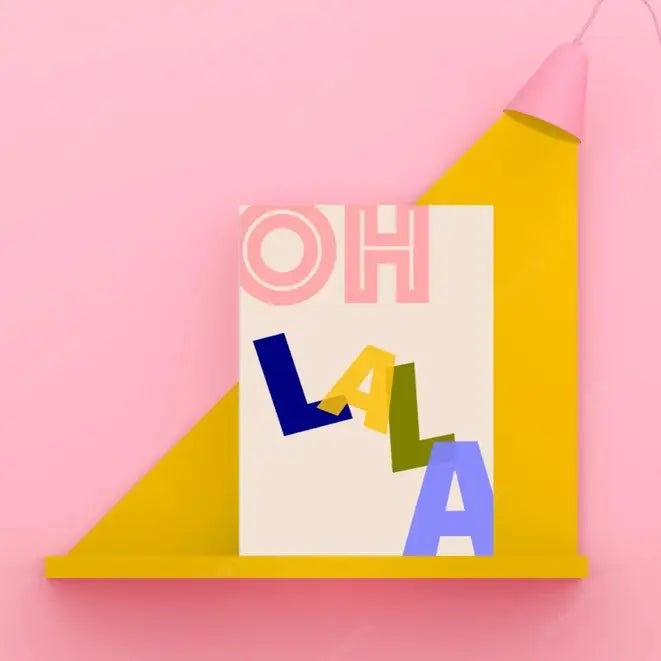 Ute Arnold | Postkarte Oh La La