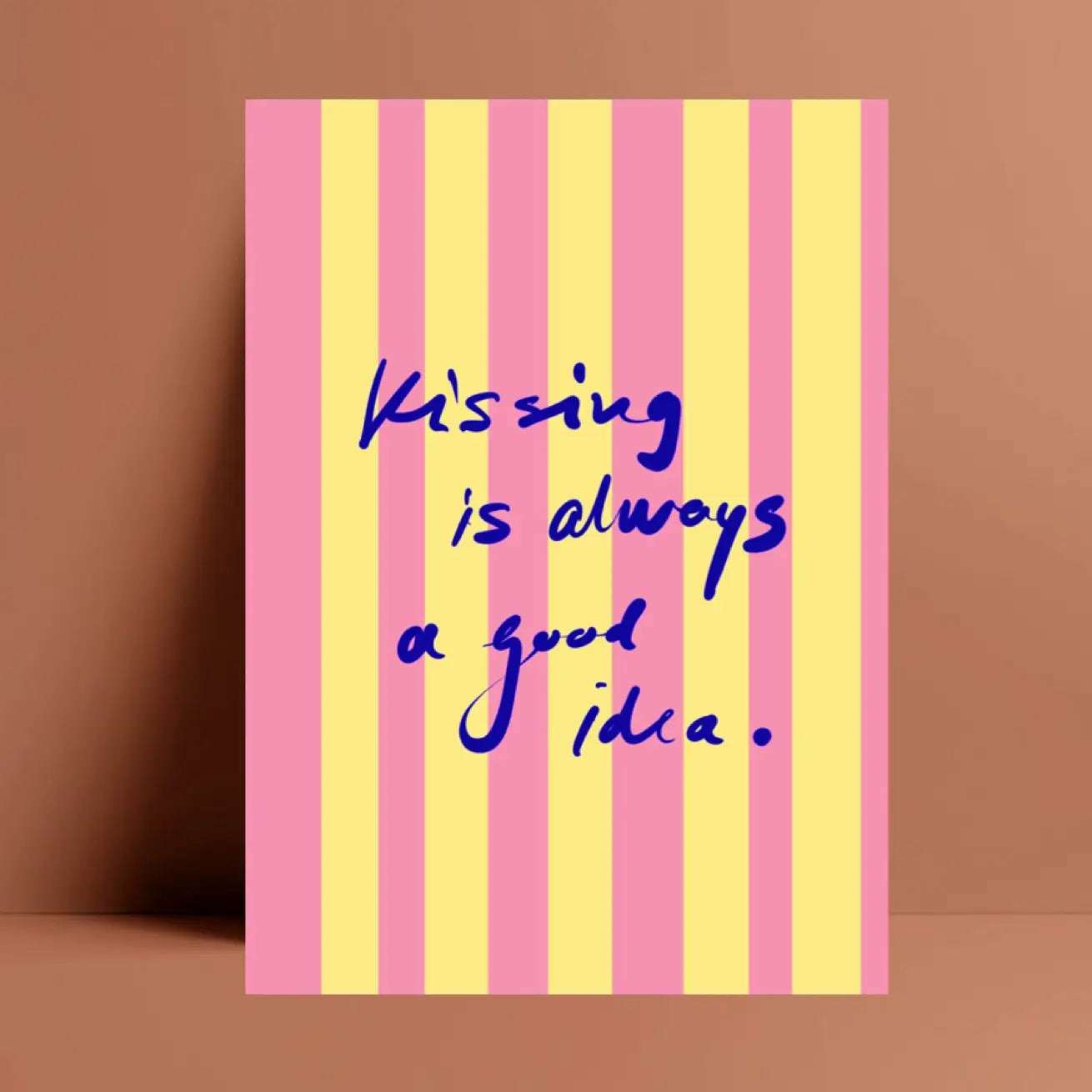 Ute Arnold | Postkarte Kissing