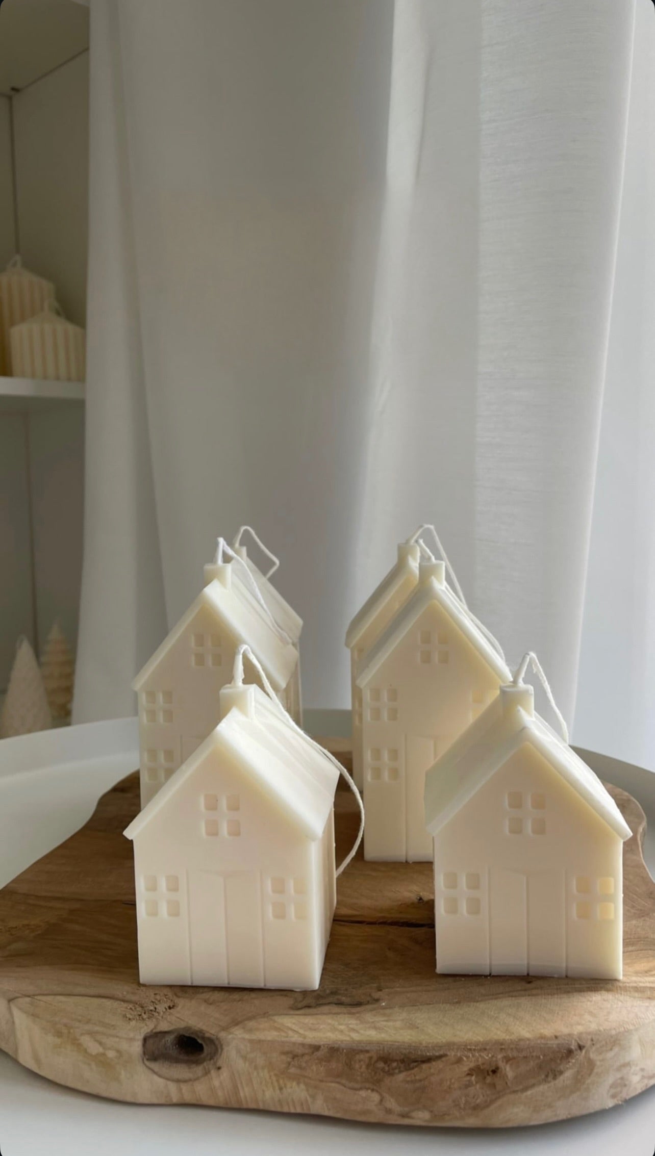 Edeles Candles | Häuser Kerzen Set