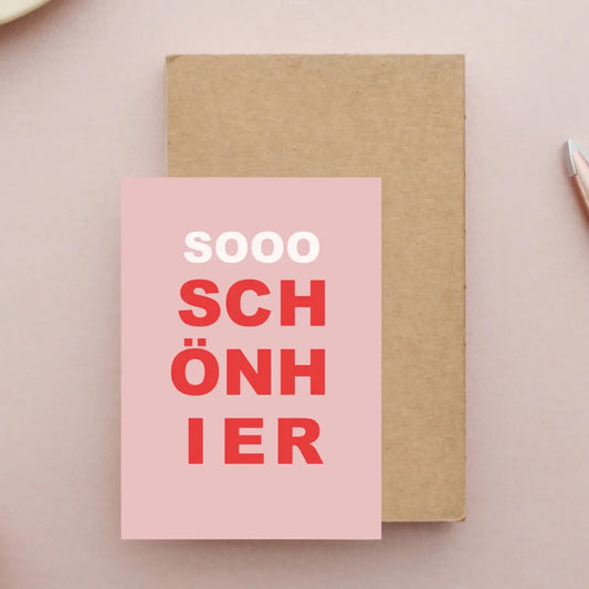 Ute Arnold | Postkarte Schön hier