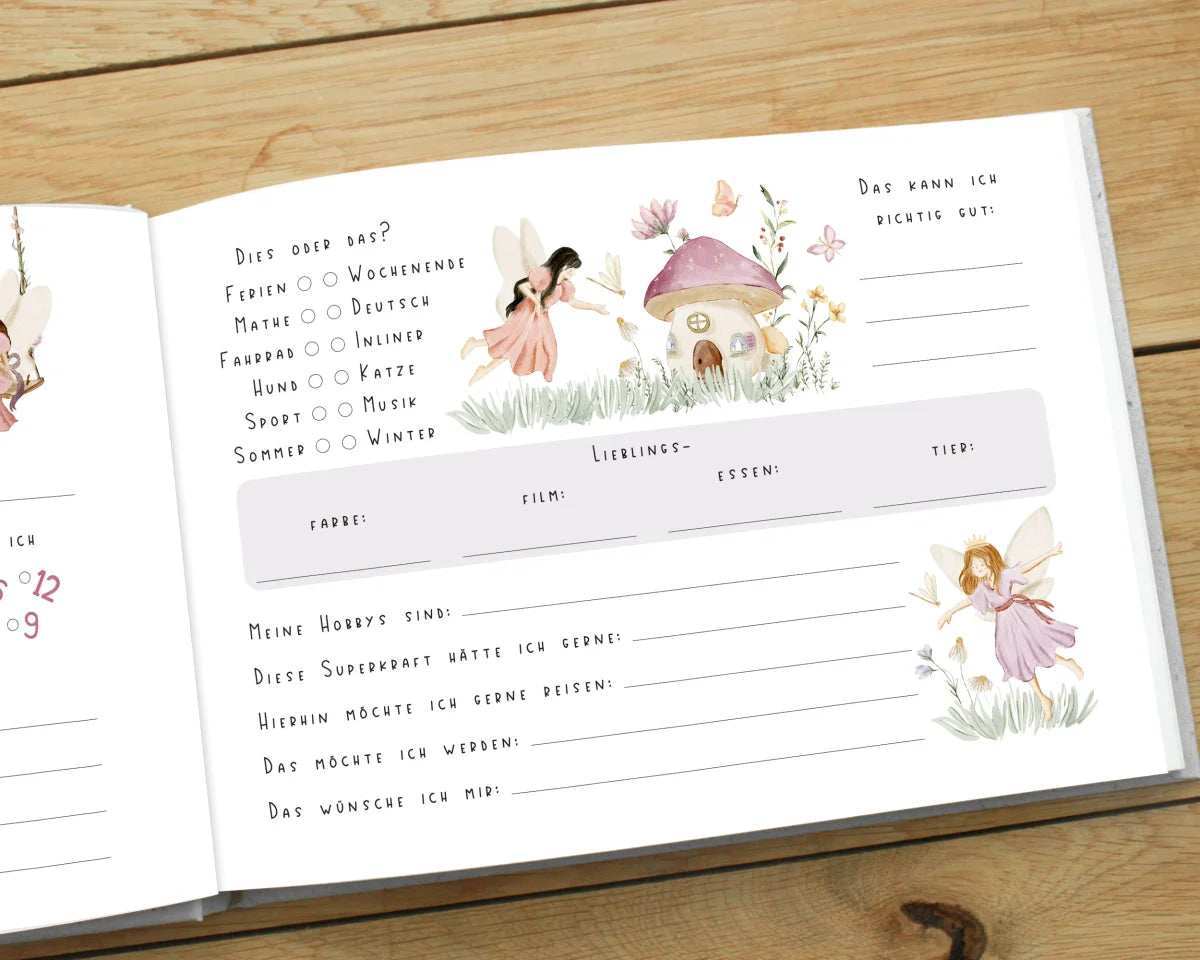 Heeaven | Freundebuch Feen