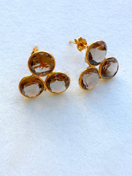 Ohrringe Rauchquarz