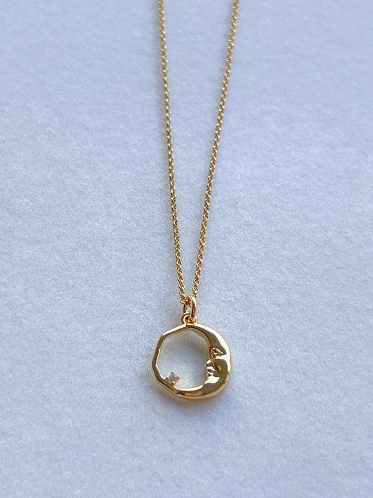 Kette Mond/Stern