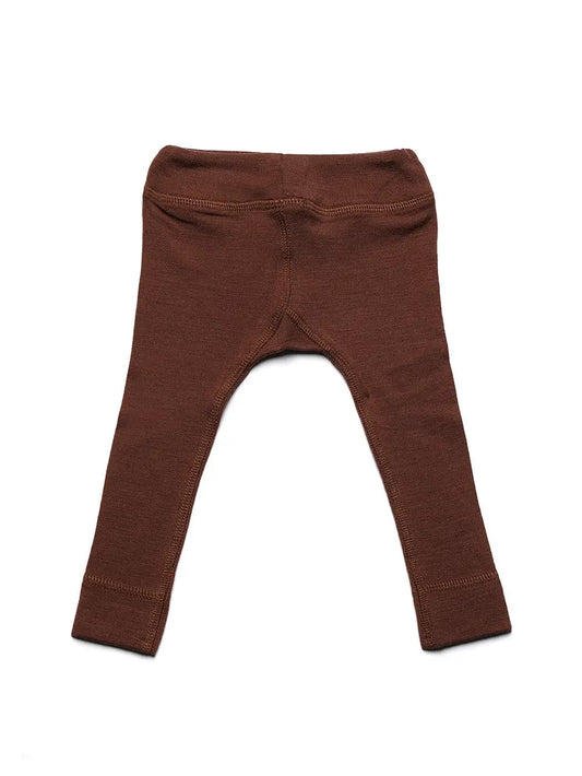 Lille Barn | Merino Leggins cinnamon
