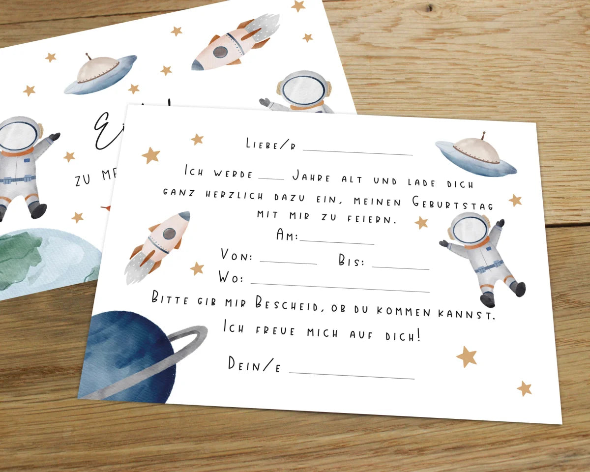 Heeaven | Einladungskarte Kindergeburtstag