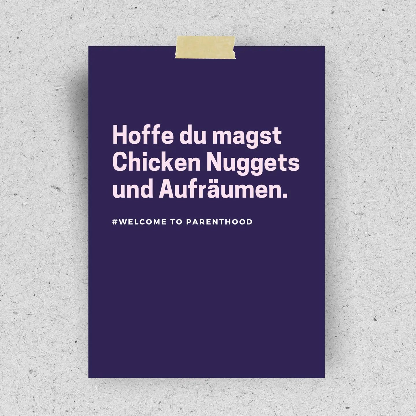 Hellopinlin | Postkarte #parenthood