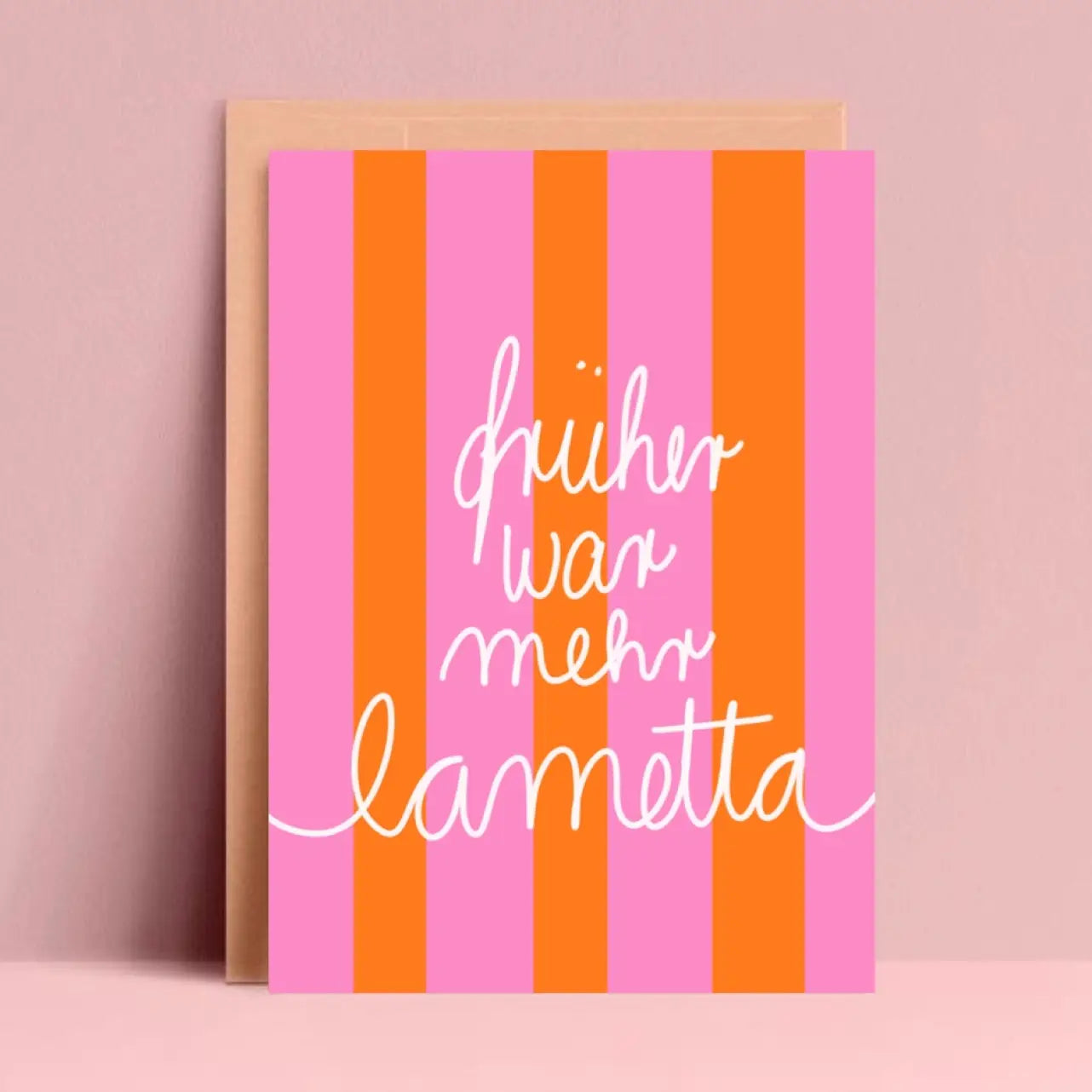 Ute Arnold | Postkarte Lametta