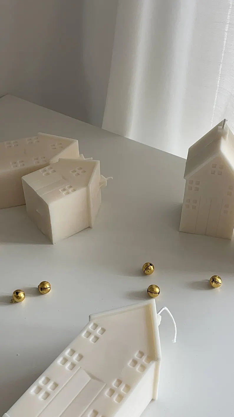 Edeles Candles | Häuser Kerzen Set