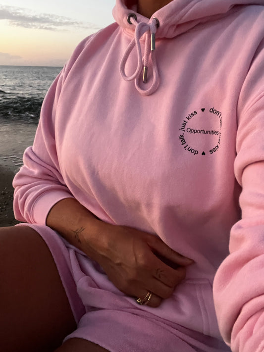 Hoodie | Don‘t talk - just kiss