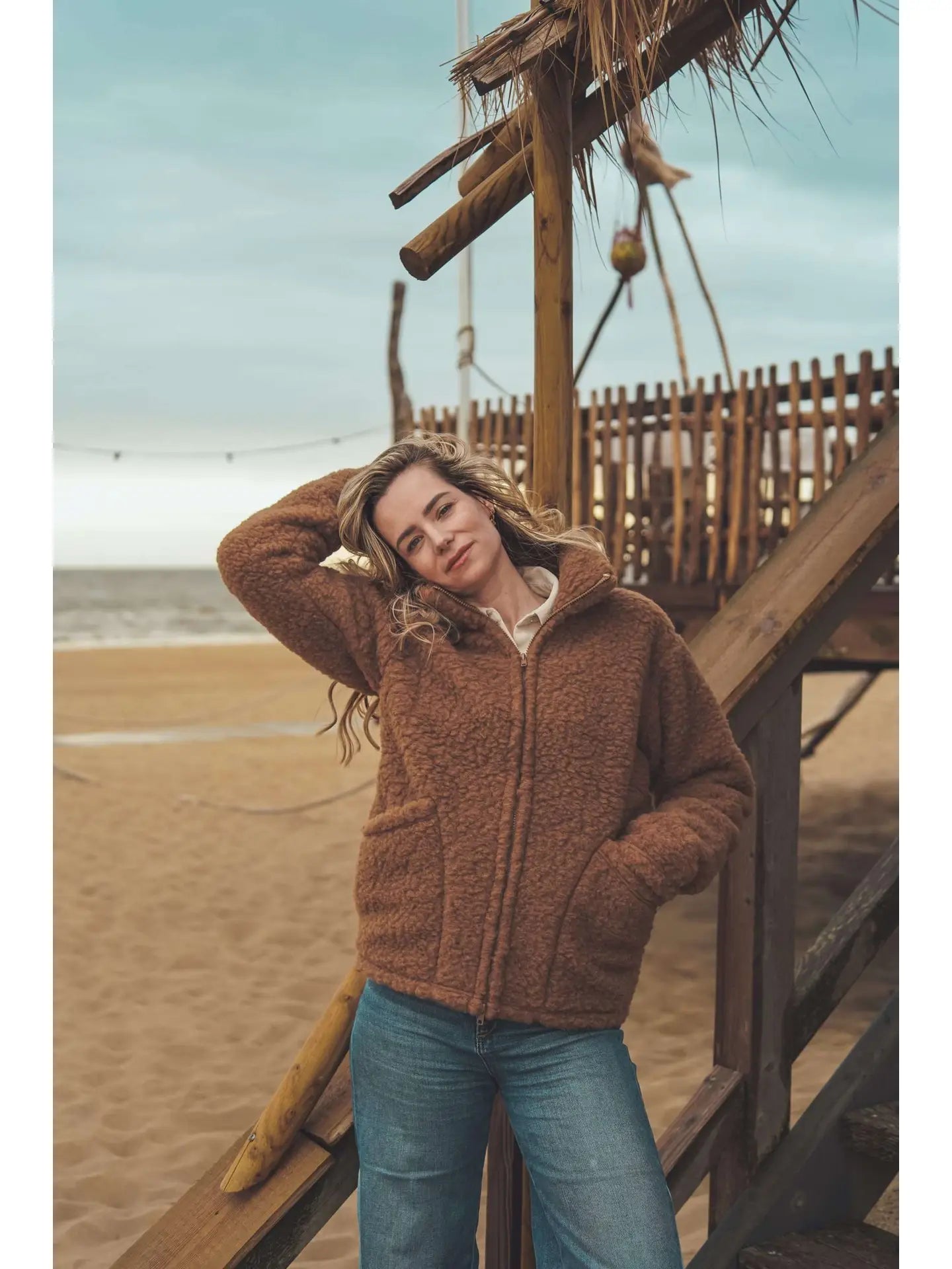 We are Wovens | Merino Jacke Espresso