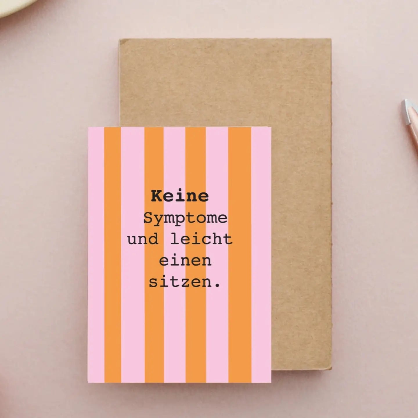 Ute Arnold | Postkarte Keine Symtome