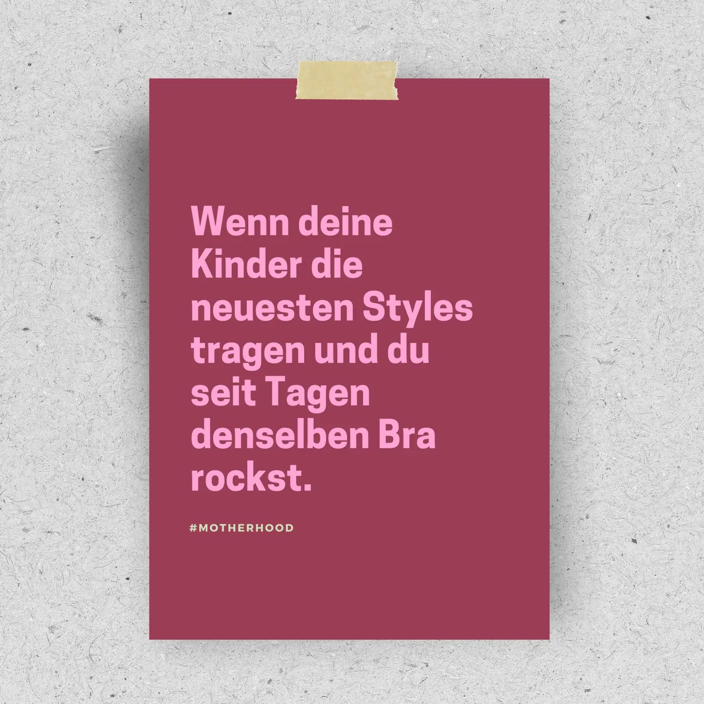 Hellopinlin | Postkarte #motherhood