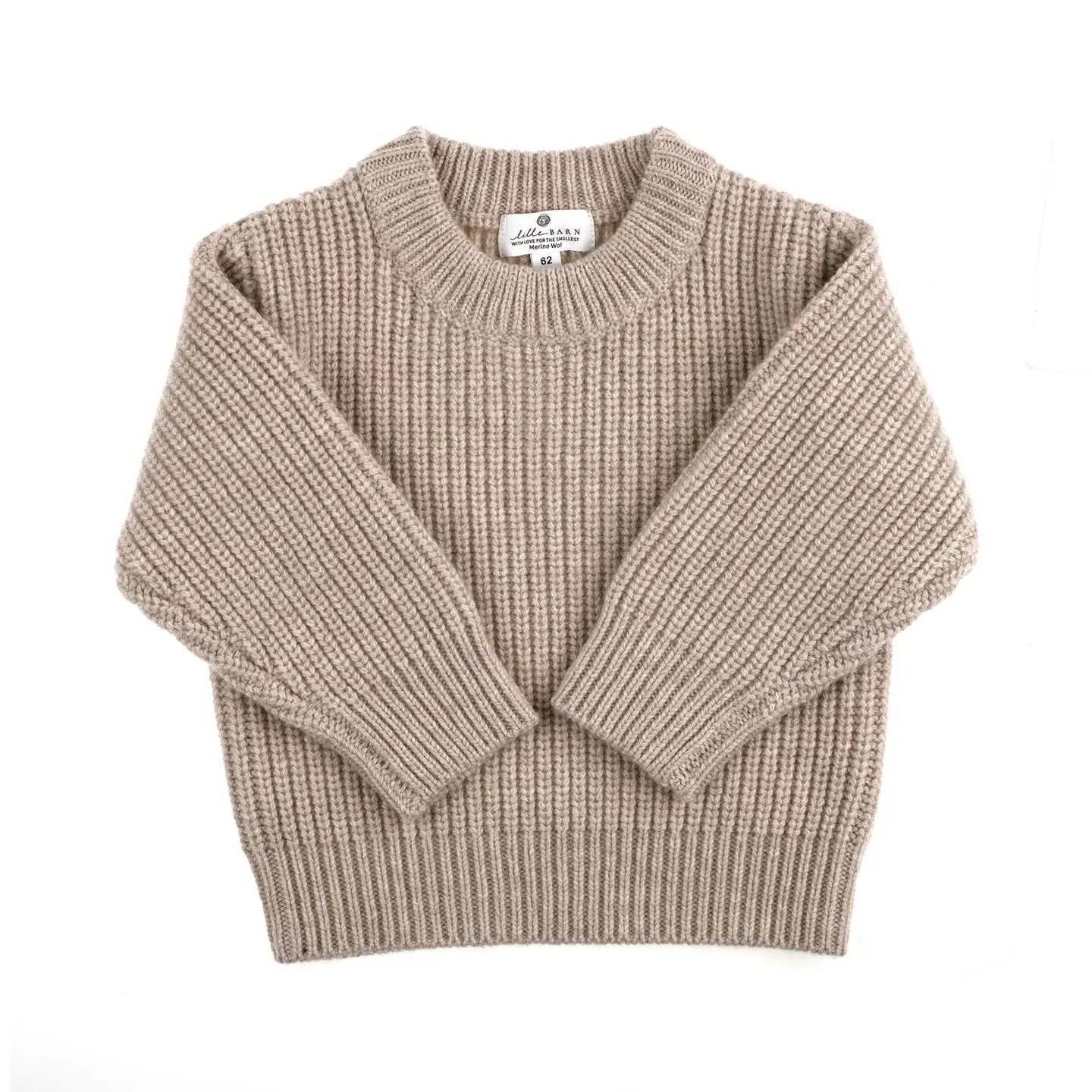 Lille Barn | Merino Strickpullover garlic