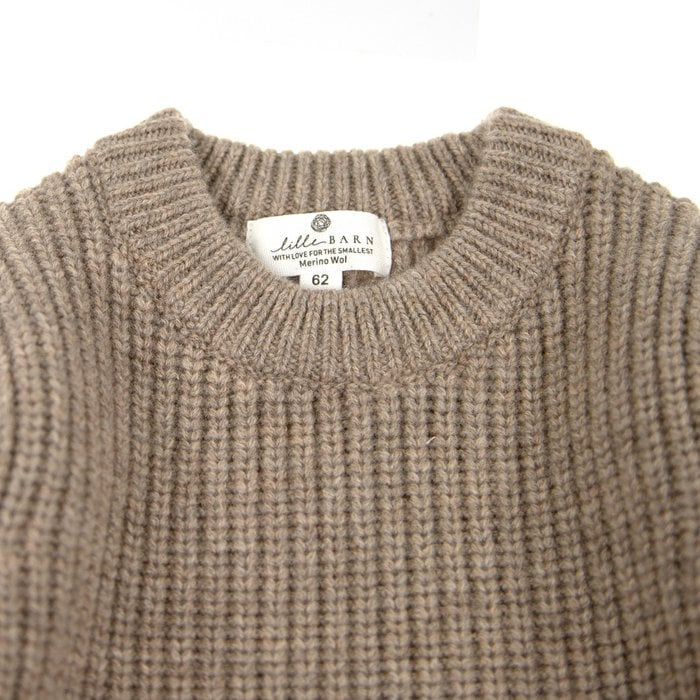 Lille Barn | Merino Strickpullover cobble
