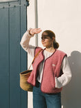Bild in Galerie-Betrachter laden, Happymess | Merino Weste dusty pink

