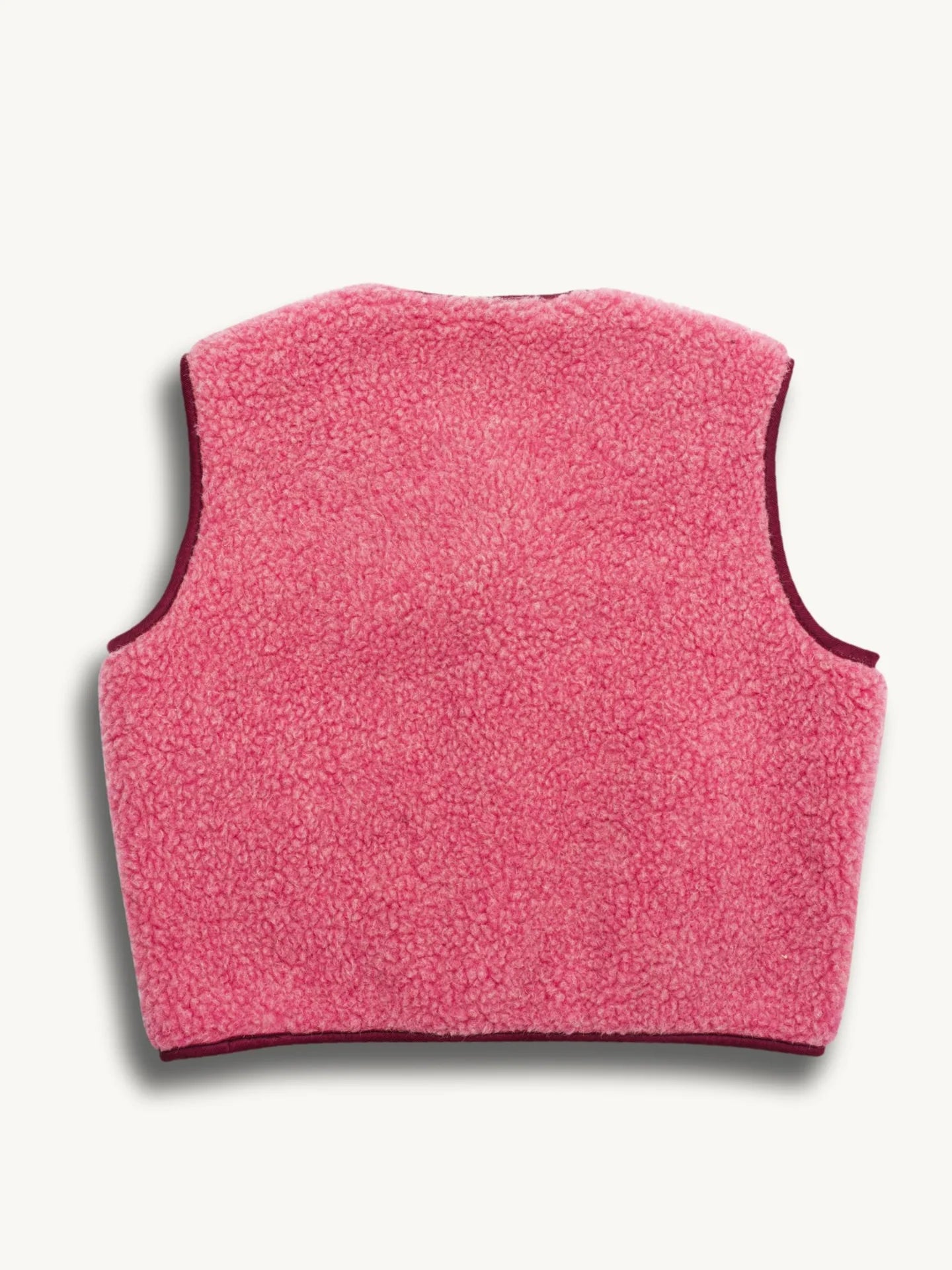 Happymess | Merino Weste dusty pink