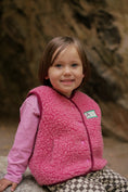 Bild in Galerie-Betrachter laden, Happymess | Merino Weste Kids dusty pink
