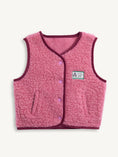 Bild in Galerie-Betrachter laden, Happymess | Merino Weste Kids dusty pink
