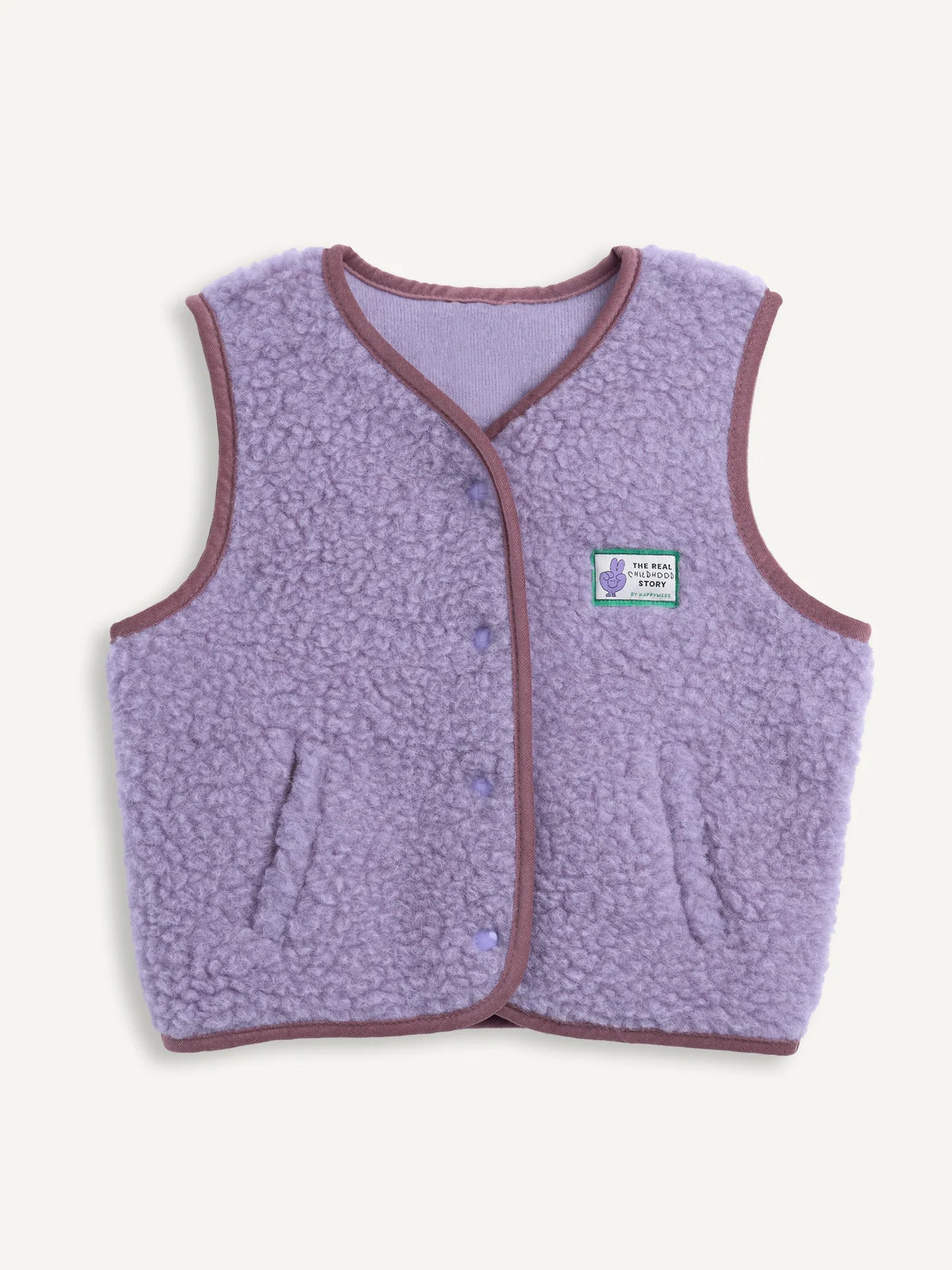 Happymess | Merino Weste Kids lilac cloud